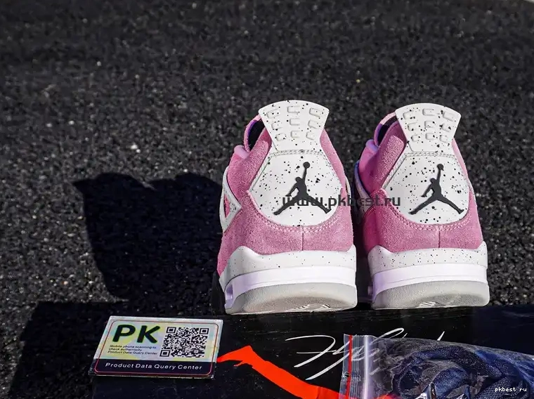 Jordan TO 4 READY PK RETAIL SHIP “Orchid” Air MATERIALS Jordan GOD 0504